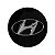 Calotinha 60mm Centro de Roda Hyundai Creta Elantra Sonata Preta - Imagem 2