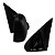 Par Retrovisor Pick-Up Ford Courier 1997 a 2013 com controle - Imagem 5