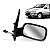 Retrovisor Fiat Palio Siena 1996 a 2000 4 portas com controle - Imagem 1