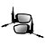 Par Retrovisor Gol Voyage G5 e G6 4 portas c/ controle - Imagem 2