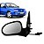 Retrovisor Gol Parati Bola 2 portas 1995 1999 com controle - Imagem 2