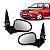 Par Retrovisor Gol Parati Bola 2 portas 1995 1999 s/controle - Imagem 1