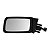 Par Retrovisor Voyage Saveiro Quadrado 1987 1994 c/ controle - Imagem 7