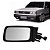 Retrovisor Gol Parati Saveiro Voyage 1987 1994 com controle - Imagem 1