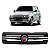 Grade Dianteira Fiat Uno 2006 a 2010 Preta + Emblema - Imagem 1