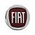 Emblema de Grade 85mm Fiat Uno Palio Elx 2010 Vermelho - Imagem 1