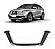 Aplique Moldura Friso Dianteiro Grade Nissan Kicks PCD - Imagem 2