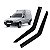 Calha Defletor De Chuva Fiat Fiorino 2003 a 2006 2PT - Imagem 1