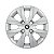 Jogo Calota Aro 14 Peugeot 206 207 208 Prata 2015 2016 - Imagem 1