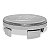 Calotinha 56mm Centro de Roda Hyundai HB20 HB20s 2012 a 2022 Prata - Imagem 3