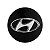 Calotinha 56mm Centro de Roda Hyundai HB20 HB20s 2012 a 2022 Preta - Imagem 2