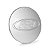 Calotinha 69mm Centro de Roda Ford Fiesta Focus Ghia Glx Prata - Imagem 1