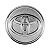 Calotinha 55mm Centro de Roda Toyota Corolla Etios Cromada - Imagem 2