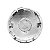 Calotinha 55mm Centro de Roda Toyota Corolla Etios Prata com Cromada - Imagem 5