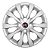 Calota Aro 14 Novo Fiat Mobi 2021 2022 Easy Like. Prata - Imagem 4