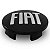 Calotinha 60mm Centro de Roda Fiat Freemont Toro Preta com Cromado - Imagem 3