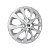 Jogo Calota Aro 14 Fiat Mobi modelo 2021 2022 prata - Imagem 3