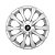 Jogo Calota Aro 14 Fiat Mobi modelo 2021 2022 prata - Imagem 14
