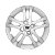 Calota Aro 14 Novo Fiat Argo 2021 2022 Prata + Emblema - Imagem 1
