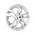 Calota Aro 14 Novo Fiat Argo 2021 2022 Prata + Emblema - Imagem 2
