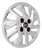 Calota aro 14 Fiat Argo 2017/2020 prata - Imagem 1