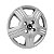 Jogo Calota Aro 15 Honda Fit 2010/2013 prata - Imagem 3