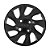 Calota aro 13 Chevrolet modelo Onix Prisma Prata emblema resinado - Imagem 9