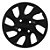 Calota aro 15 Chevrolet modelo Onix Prisma Prata emblema resinado - Imagem 4