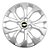 Calota aro 15 Chevrolet Onix Prisma 2017/2019 Prata - Imagem 1