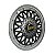 Calota Esportiva Aro 14 Modelo BBS Emblema Preto com Dourado - Imagem 2