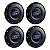 Jogo Calota Central Roda de Ferro Ford Emblema Azul Modelo Amarok aros 13 14 15 - Imagem 1