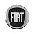 Calotinha 49,6mm Centro de Roda Fiat Preta Black Motion - Imagem 2