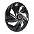 Calota Esportiva Aro 14 Nitro Grafite emblema Fiat Vermelho - Imagem 2