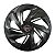 Calota Esportiva Aro 14 Nitro Grafite emblema Fiat Vermelho - Imagem 1