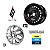 Jogo Calota Esportiva Aro 14 Nitro Grafite emblema Volkswagen - Imagem 6