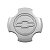 Calota Central Chevrolet Montana Sport Prata boton Cromado - Imagem 2