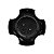 Calota Central Chevrolet Montana Sport Prata boton Cromado - Imagem 5