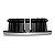Jogo Calotinha 58mm Centro de Roda GM Onix Cruze Agile Cobalt Prisma 20 garras Preta - Imagem 2