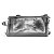 Farol Fiat Uno Fiorino Elba Prêmio lente de Vidro 1991 a 2003 - Imagem 10