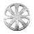 Calota Esportiva aro 13 Prime Prata emblema GM Prata - Imagem 1