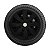 Calota Esportiva aro 13 Prime Preta Fosca Emblema GM Prata - Imagem 4