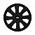 Calota Esportiva aro 14 Prime Preta Fosca Emblema GM Preto - Imagem 1