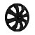 Jogo Calota Esportiva aro 14 Prime Preta Brilhante emblema Ford Preto - Imagem 3