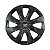 Jogo Calota Esportiva aro 14 Prime Grafite Emblema Fiat Preto - Imagem 2
