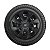 Jogo Calota Esportiva aro 14 Prime Grafite Emblema Fiat Preto - Imagem 5