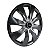 Calota Esportiva aro 14 Prime Grafite Emblema Ford Preto - Imagem 2