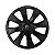 Jogo Calota Esportiva aro 14 Prime Grafite Emblema Ford Preto - Imagem 4