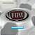 Jogo Calota Esportiva aro 13 Passat CC Prata emblema Fiat Vermelho - Imagem 6