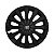 Calota Esportiva aro 13 Passat CC Preta Fosca emblema Fiat Preto - Imagem 1