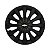 Jogo Calota Esportiva aro 13 Passat CC Preta Fosca emblema GM Preto - Imagem 2